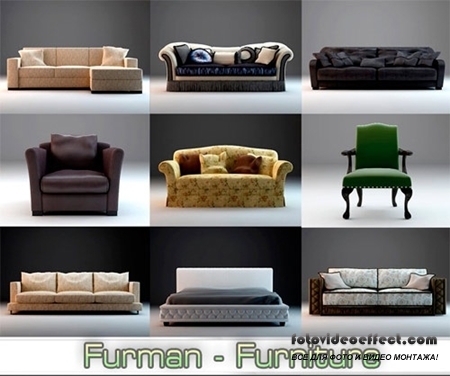 3D models of Furnam classic furniture