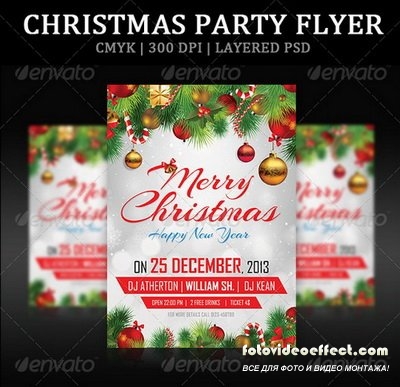 GraphicRiver - Christmas Party Flyer - 6273266
