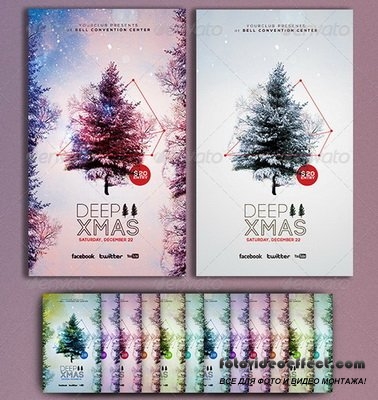 GraphicRiver - Deep Christmas Flyer - 6173579
