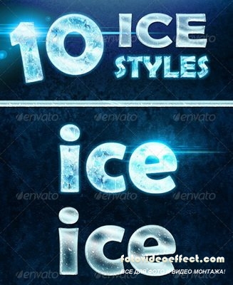 GraphicRiver - 10 Ice and Frozen Effects - 6296608