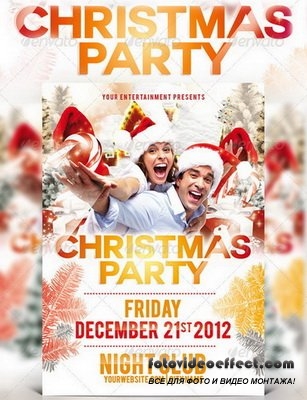 GraphicRiver - Christmas Party Flyer Template - 3362560