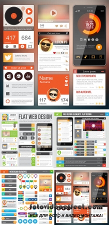 Stock: Web design elements 4