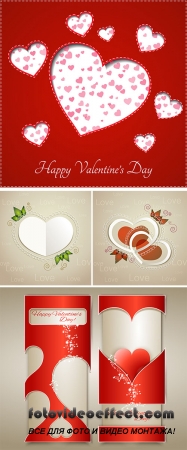 Stock: Heart for Valentine's Day Background