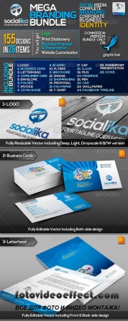 Socialika: Social Media ID Mega Branding Bundle