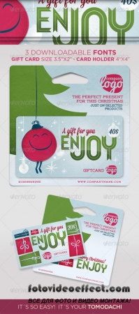 GIFT CARD for christmas