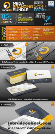 Maxde: Corporate Business ID Mega Branding Bundle