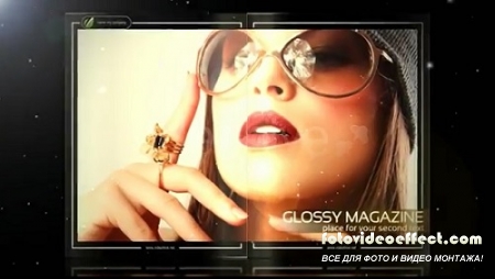 Проект для After Effects - Glossy Magazine HD