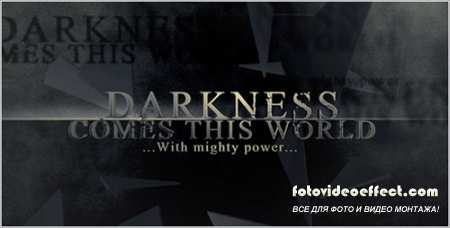 Darkness Falls - Project for After Effects (Videohive)