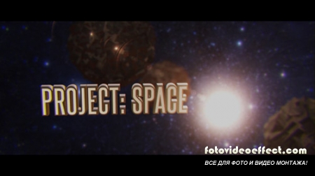 Project: Space - Project for After Effects (Videohive)