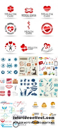 Stock: Medicine, set of icons