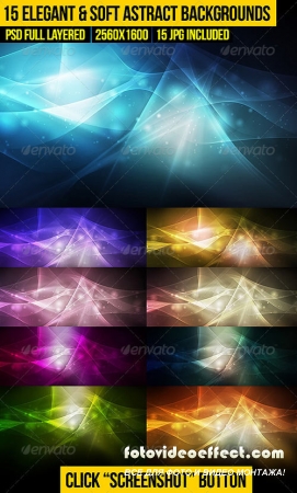 15 Elegant & Soft Abstract Backgrounds