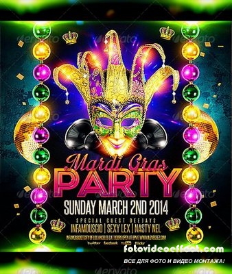 GraphicRiver - Mardi Gras 4