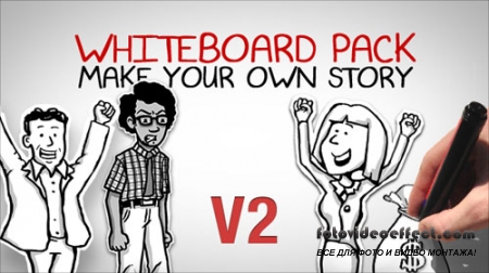 Whiteboard Pack - Make Your Own Story - Project for After Effects (Videohive)