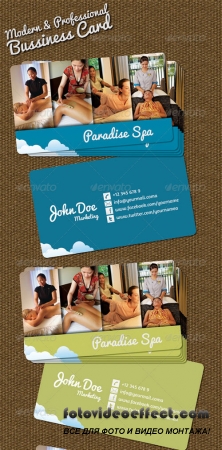 Beauty Spa Bussiness Card