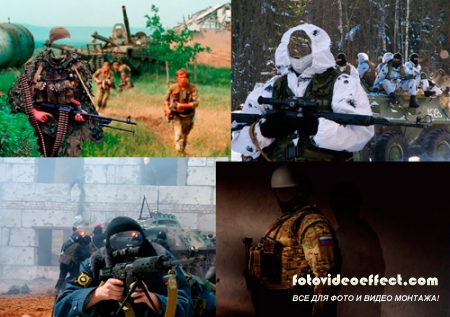 Шаблоны для фотошопа  - Защитники Родины