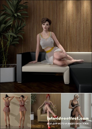 Sexy Lady Models Collections 1 & 2 