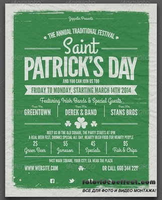 GraphicRiver - Saint Patrick's Day Flyer Template - 6952780