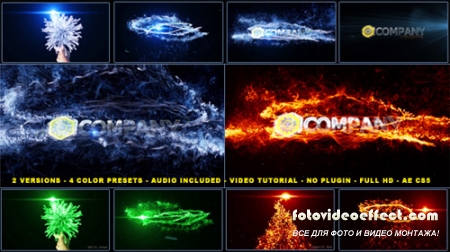 Magical Particles Vortex Logo Reveal - Project for After Effects (Videohive)