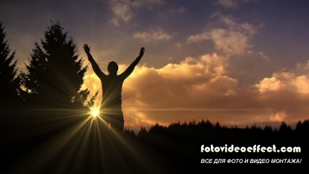 Силует Человека HD / Silhouette Sunrise HD