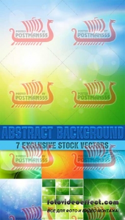      | Colored in abstract style backgrounds 11, 