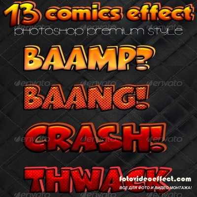 GraphicRiver - 13 Comics Style Effect - 7424270