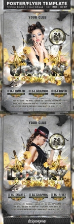 Urban Sessions Flyer and Poster Template