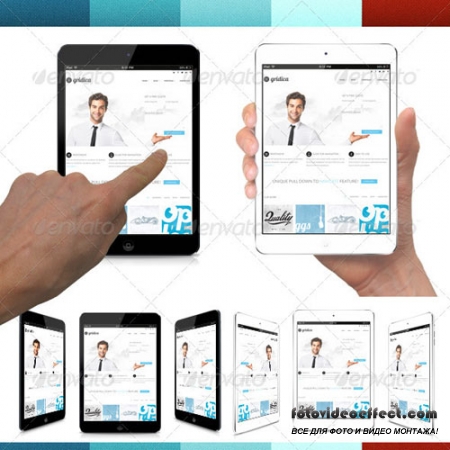 Tablet Mini with Hands
