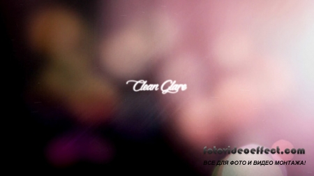 Clean Glare - Project for After Effects (Videohive)