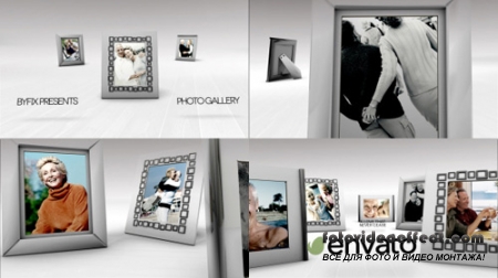 White Photo Gallery - Project for After Effects (Videohive)