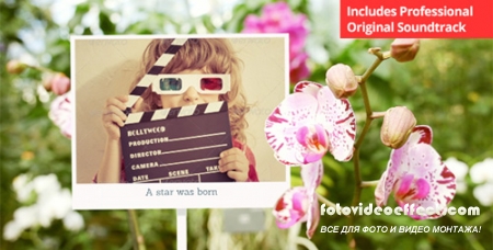 Photo Gallery with Sunny Flowers - Project for After Effects (Videohive)