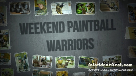 Weekend Paintball Warriors - Project for After Effects (Videohive)