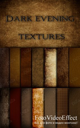 Dark evening textures