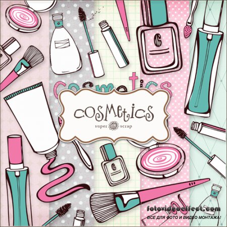 Scrap-set - Cosmetics