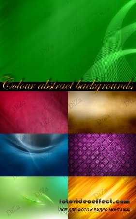 Colour abstract backgrounds