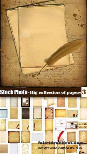Stock Photo - Big collection of papers 3