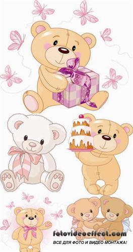 Teddy Bear clipart ( Vektor )