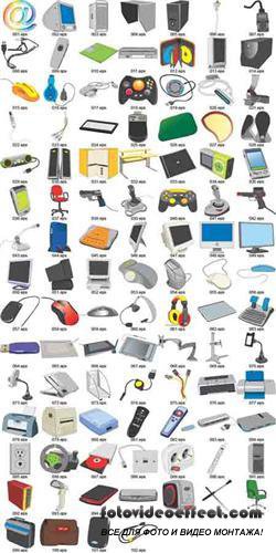 Vector clipart - Computers
