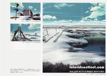 Makoto Shinkai - The sky of the longing for memories ( Artbook )
