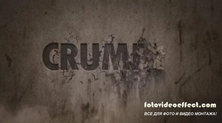 After Effects Project - Procedural Crumble