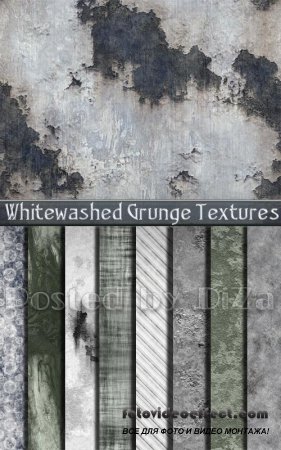 Whitewashed Grunge Textures