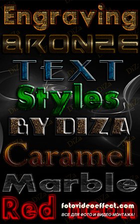 Text styles by DiZa