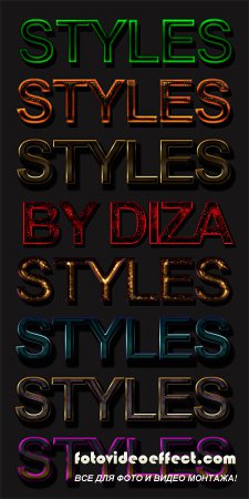 Text styles by DiZa - 2