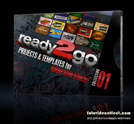 Digital Juice - Ready2Go: Projects & Templates for Adobe After Effects. Collection 01 (Projects + Original ISO)