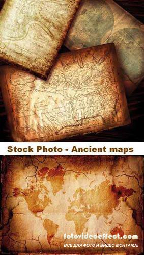 Stock Photo - Ancient maps