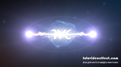 VideoHive Atomic fire light logo