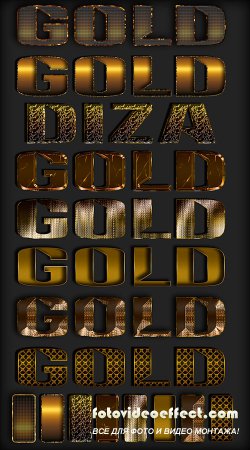 Gold styles by DiZa -  