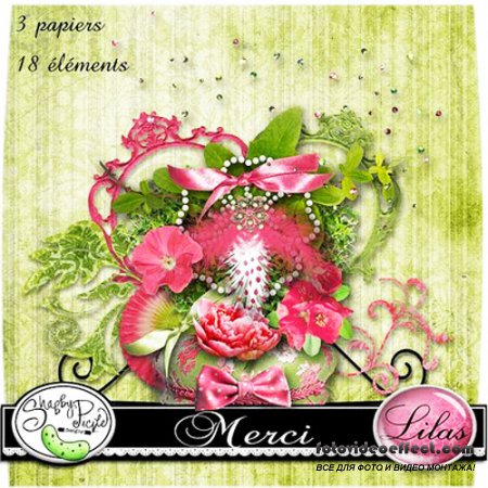 Scrap-set - Lilac Merci