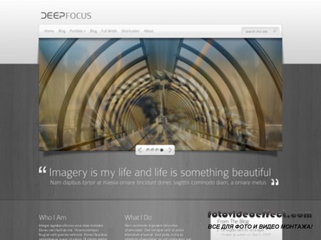 ElegantThemes DeepFocus Theme v 2. 6 April