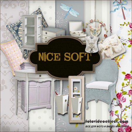 Scrap-set - Nice Soft #1