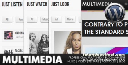 Multimedia - Music, Video, Picture - ThemeForest